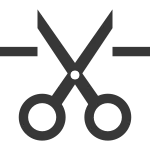 Cut Item SVG Icon